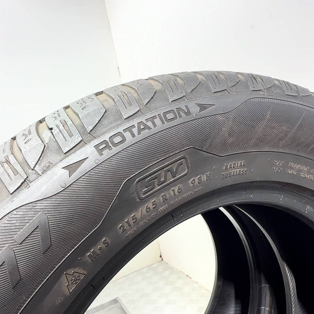 Gomme Usate 215 65 R16 98H Uniroyal MS Plus 77 71% Invernali | Gomme Usate | PrimaGomme.it UNIROYAL MS PLUS 77 215/65 R16 98H, dettaglio fotografico 15