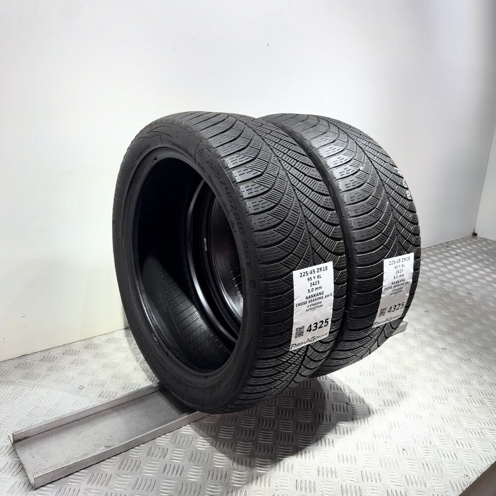 Gomme Usate 225 45 ZR18 95Y XL Nankang Cross Seasons AW-6 71% 4 Stagioni | Gomme Usate | PrimaGomme.it NANKANG Cross Seasons AW-6 225/45 ZR18 95Y: fino a 300 km/h, dettaglio fotografico 15