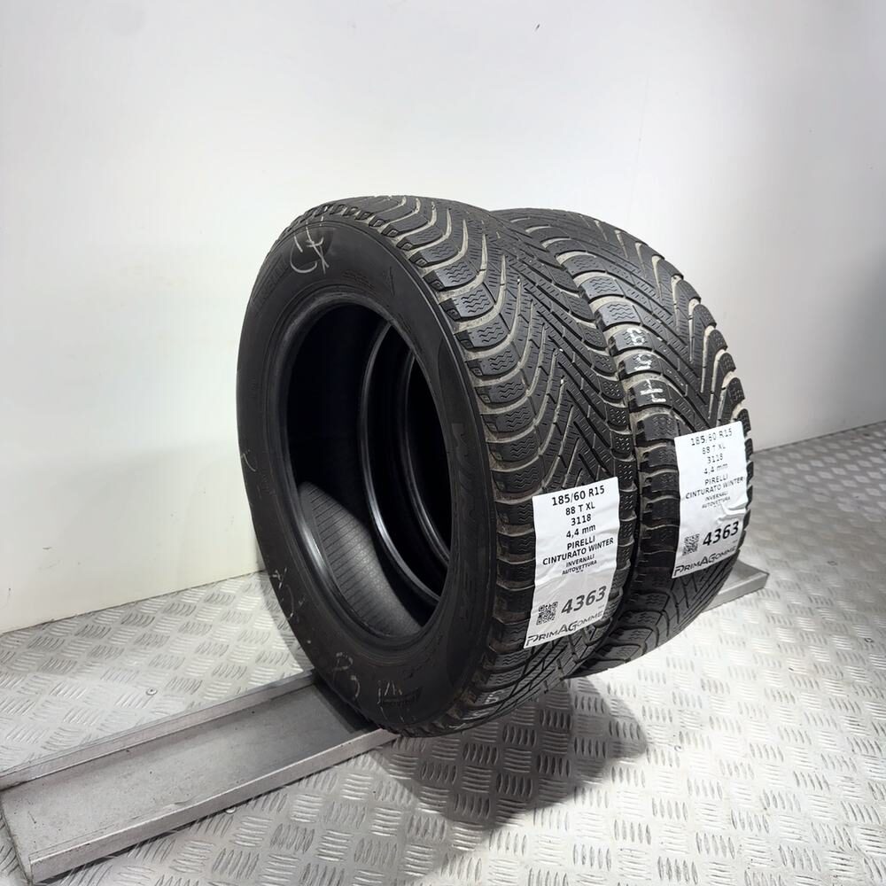 Gomme usate PIRELLI Cinturato Winter 185/60 R15 88T – foto 15 | Prima Gomme PIRELLI Cinturato Winter 185/60 R15 88T, dettaglio fotografico 15