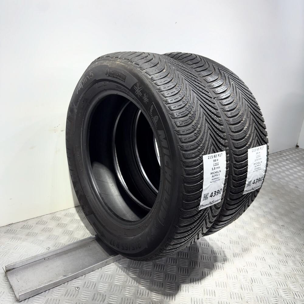 Gomme usate MICHELIN Alpin 5 215/65 R17 99H – foto 15 | Prima Gomme MICHELIN Alpin 5 215/65 R17 99H, dettaglio fotografico 15