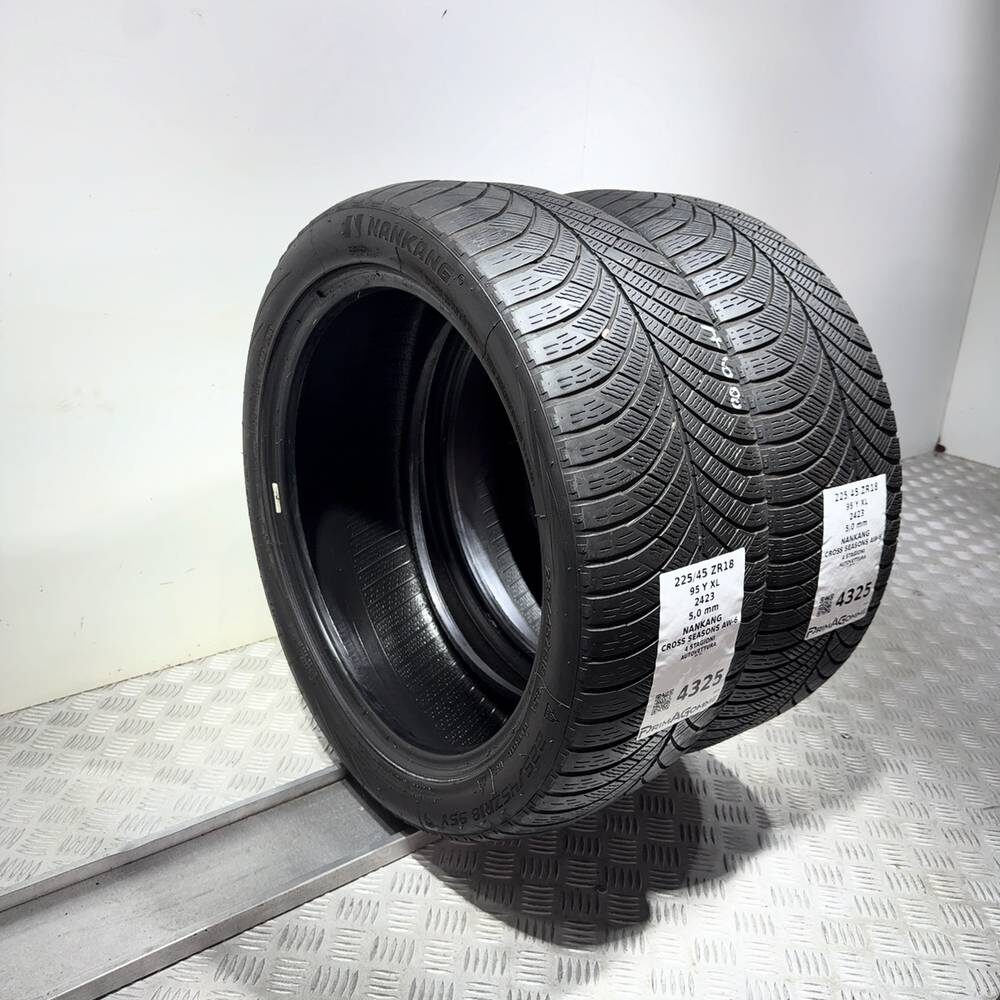 Gomme Usate 225 45 ZR18 95Y XL Nankang Cross Seasons AW-6 71% 4 Stagioni | Gomme Usate | PrimaGomme.it NANKANG Cross Seasons AW-6 225/45 ZR18 95Y: fino a 300 km/h, dettaglio fotografico 17