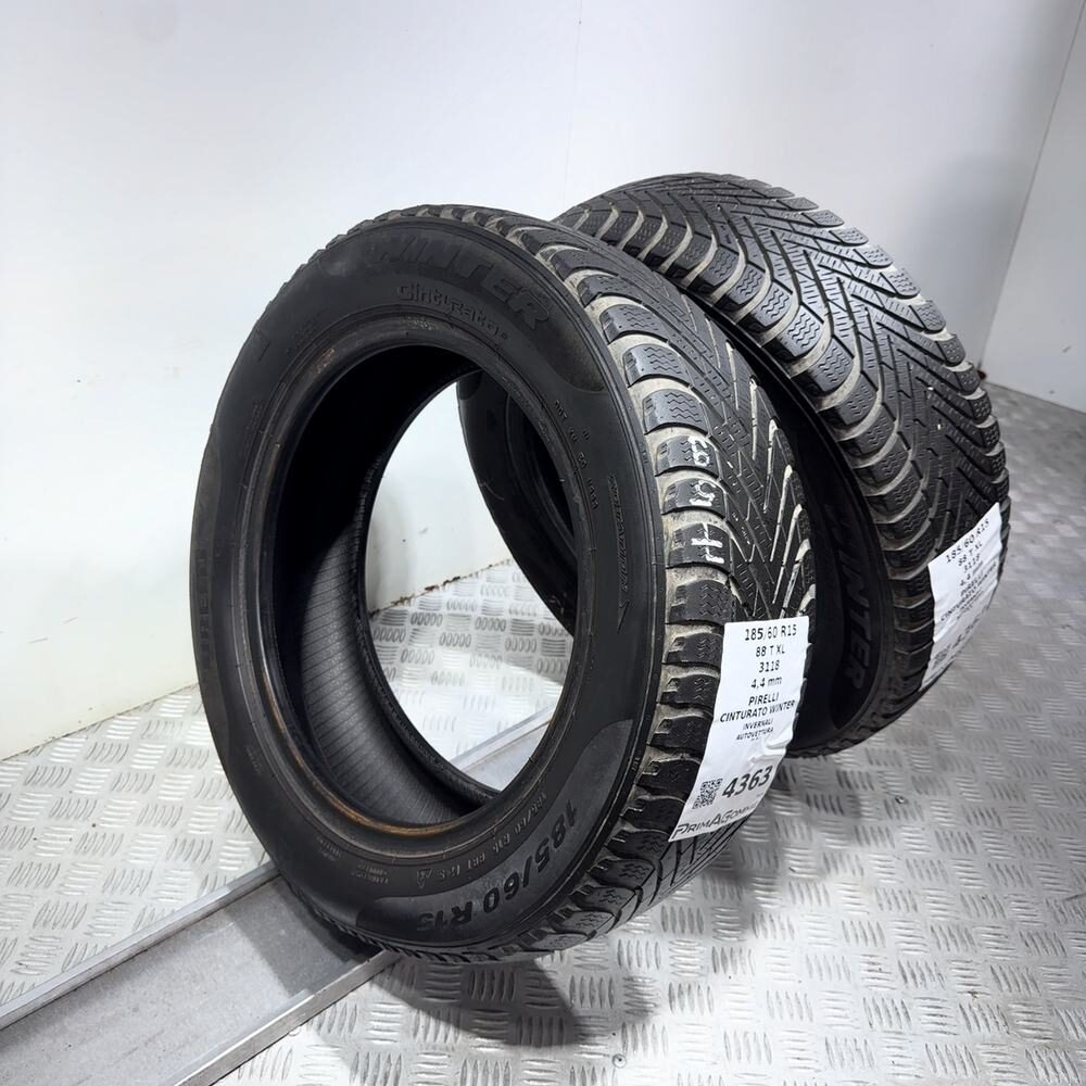 Gomme usate PIRELLI Cinturato Winter 185/60 R15 88T – foto 17 | Prima Gomme PIRELLI Cinturato Winter 185/60 R15 88T, dettaglio fotografico 17