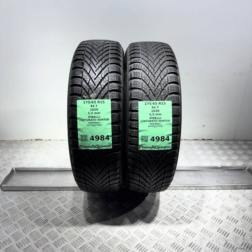 Gomme usate PIRELLI Cinturato Winter 175/65 R15 84T | Prima Gomme Gomme usate PIRELLI Cinturato Winter 175/65 R15 84T