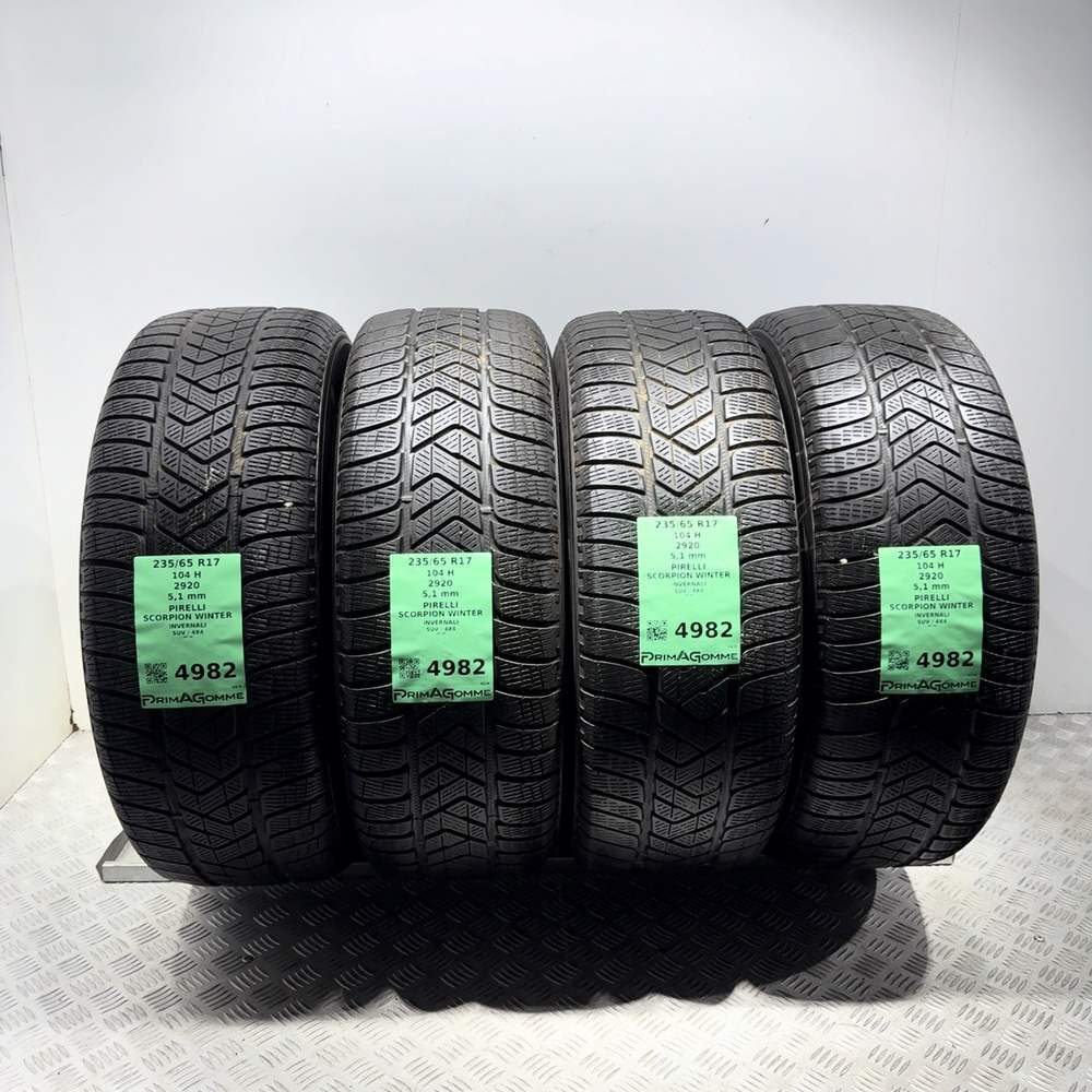 Gomme usate PIRELLI Scorpion Winter 235/65 R17 104H | Prima Gomme Gomme usate PIRELLI Scorpion Winter 235/65 R17 104H