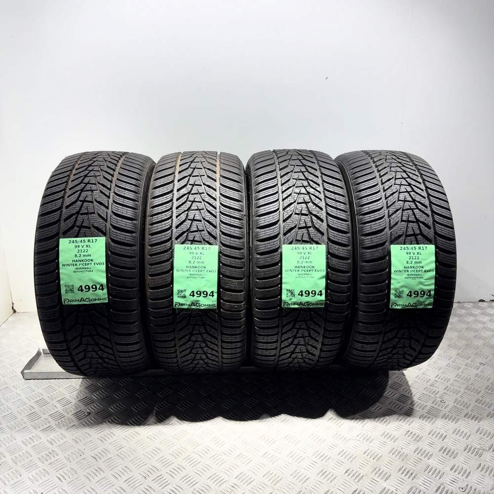 Gomme usate HANKOOK Winter I*Cept Evo3 245/45 R17 99V | Prima Gomme Gomme usate HANKOOK Winter I*Cept Evo3 245/45 R17 99V