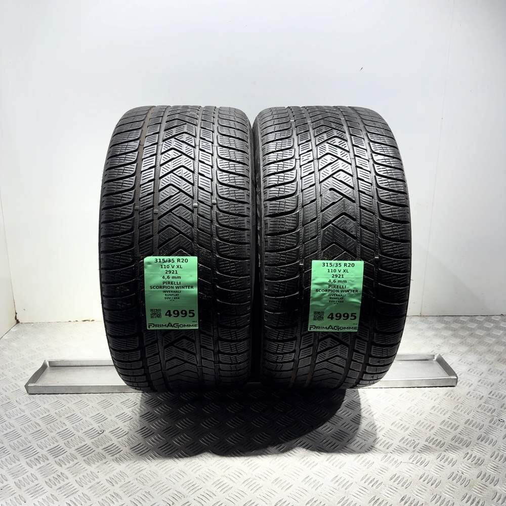 Gomme usate PIRELLI Scorpion Winter 315/35 R20 110V | Prima Gomme Gomme usate PIRELLI Scorpion Winter 315/35 R20 110V