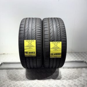 Gomme Usate 215 35 ZR18 84Y XL Continental Contisportcontact 5 76% Estive