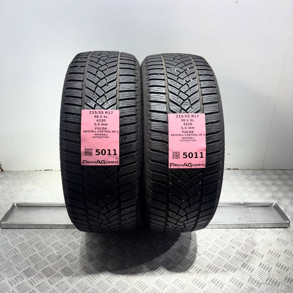Gomme usate FULDA Kristall Control HP 2 215/55 R17 98V | Prima Gomme Gomme usate FULDA Kristall Control HP 2 215/55 R17 98V
