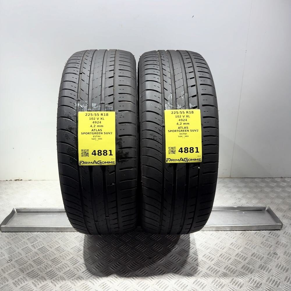 Gomme Usate 225 55 R18 XL 102V Atlas Sportgreen Suv2 Estive | Gomme Usate | PrimaGomme.it Gomme usate ATLAS Sportgreen Suv2 225/55 R18 102V