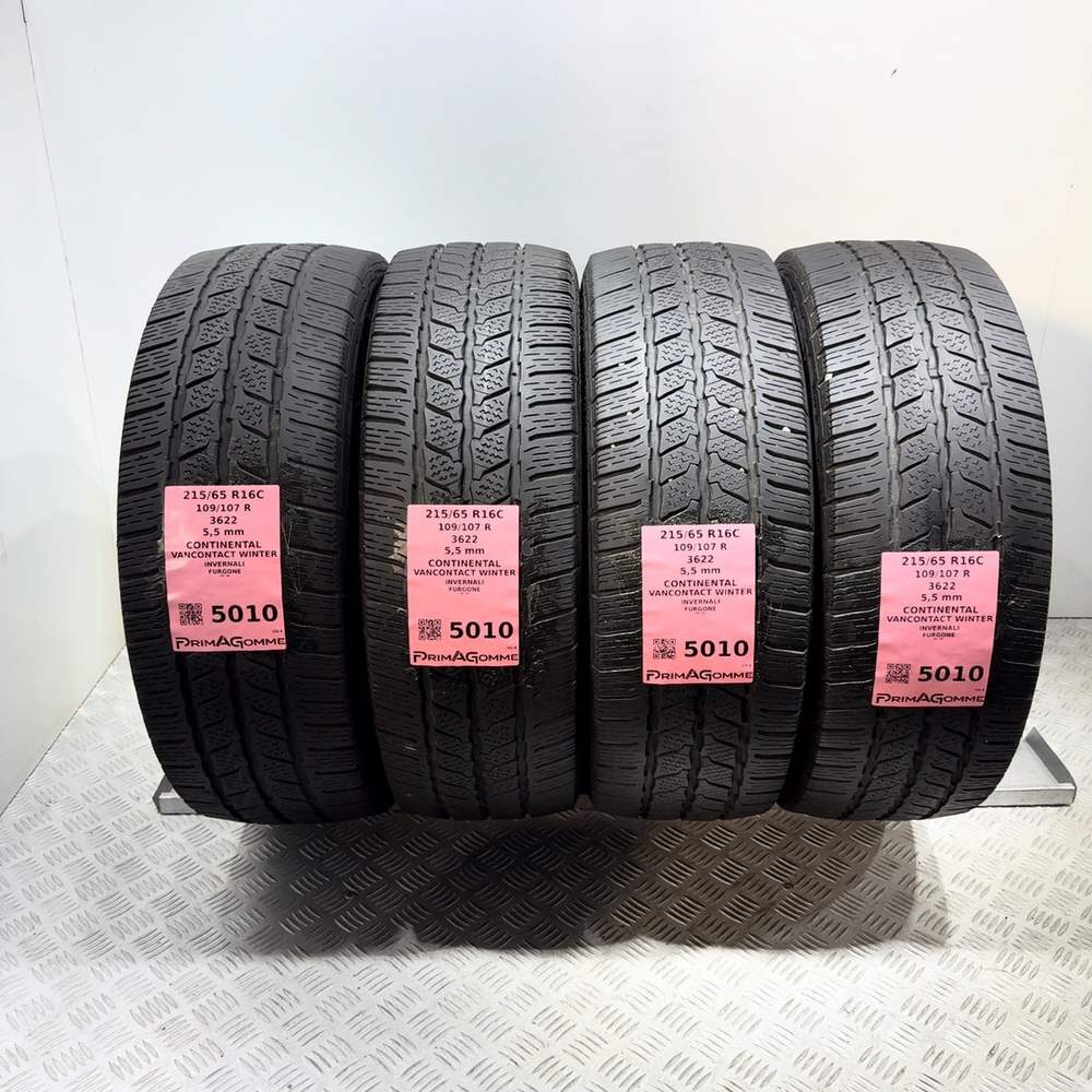 Gomme usate CONTINENTAL VanContact Winter 215/65 R16C 109/107R | Prima Gomme Gomme usate CONTINENTAL VanContact Winter 215/65 R16C 109/107R