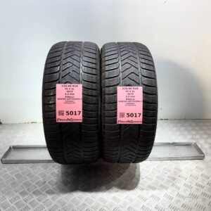 Gomme Usate 235 40 R18 95V XL Pirelli Winter Sottozero 3 Invernali