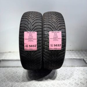 Gomme Usate 205 60 R16 92H Kumho Wintercraft WP52+ 98% Invernali