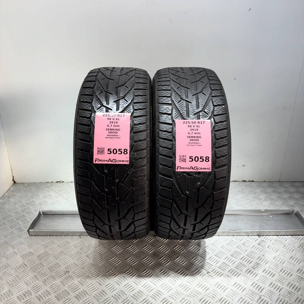 Gomme usate SEBRING Snow 225/50 R17 98V | Prima Gomme Gomme usate SEBRING Snow 225/50 R17 98V