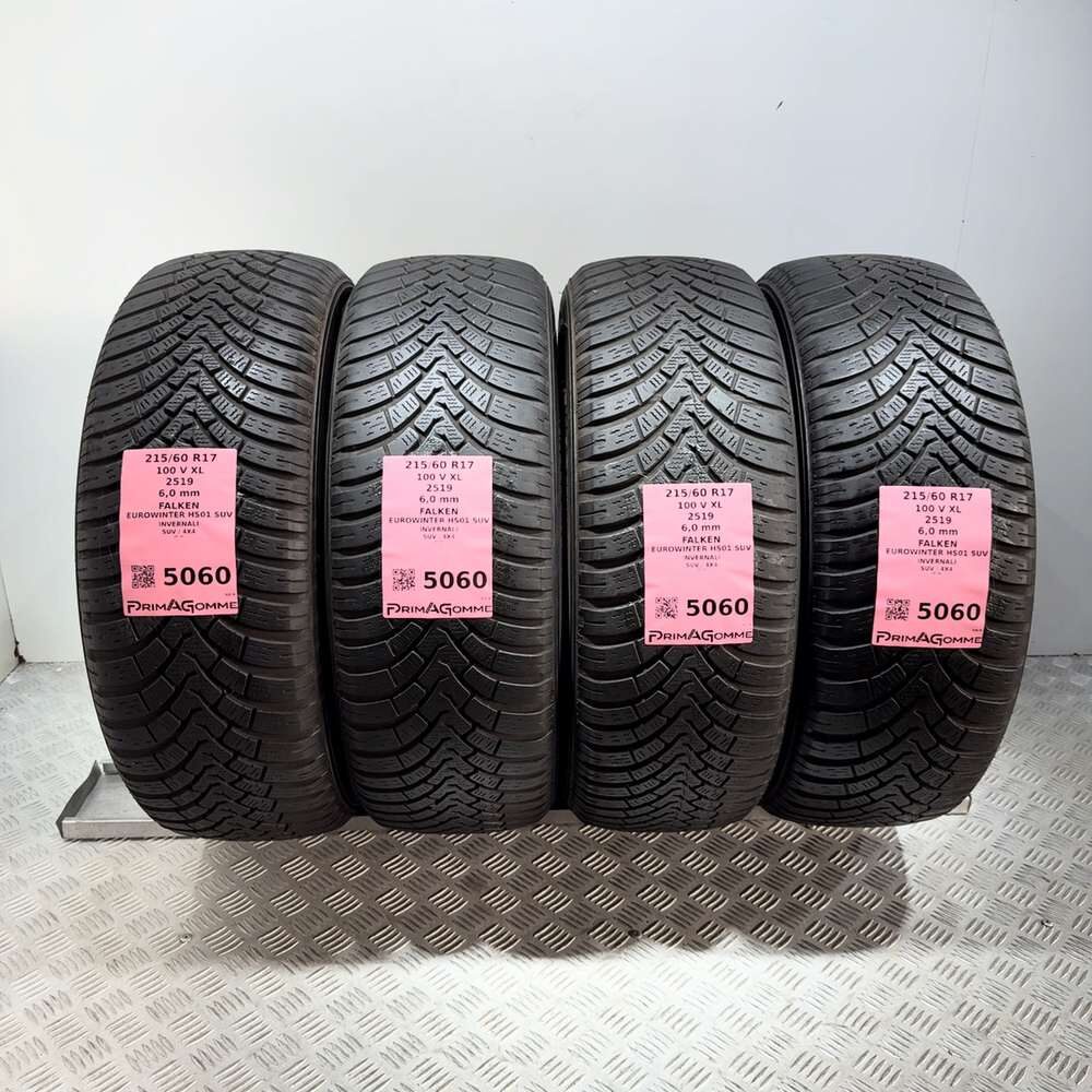 Gomme usate FALKEN Eurowinter HS01 SUV 215/60 R17 100V | Prima Gomme Gomme usate FALKEN Eurowinter HS01 SUV 215/60 R17 100V
