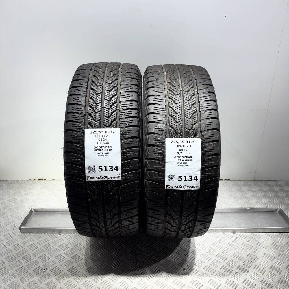 Gomme usate GOODYEAR ULTRA GRIP 225/55 R17C 109/107T | Prima Gomme Gomme usate GOODYEAR ULTRA GRIP 225/55 R17C 109/107T
