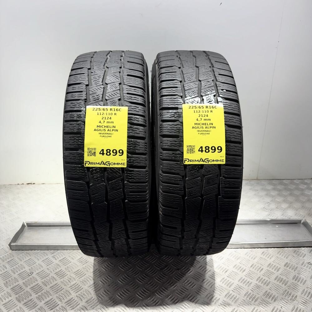 Gomme Usate 225 65 R16C 112/110R Michelin Agilis Alpin Invernali | Gomme Usate | PrimaGomme.it Gomme usate MICHELIN Agilis Alpin 225/65 R16C 112/110R