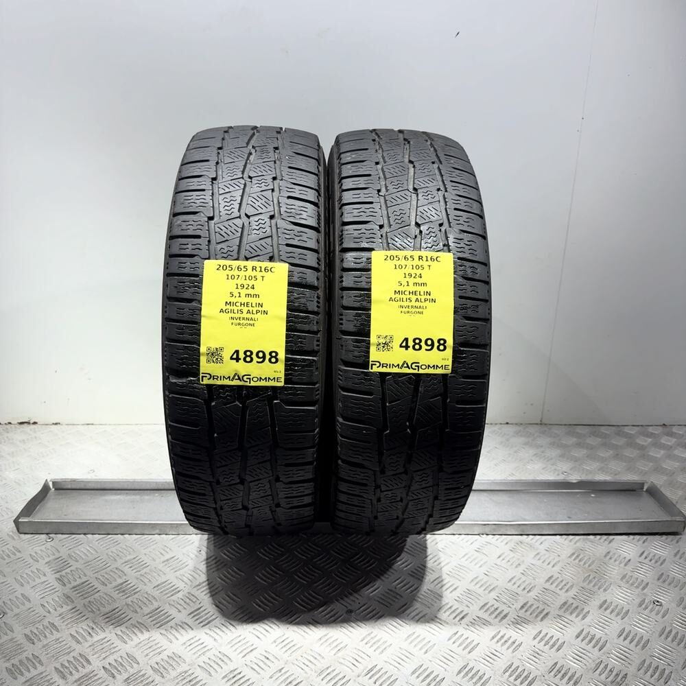 Gomme Usate 205 65 R16C 107/105T Michelin Agilis Alpin 73% Invernali | Gomme Usate | PrimaGomme.it Gomme usate MICHELIN Agilis Alpin 205/65 R16C 107/105T