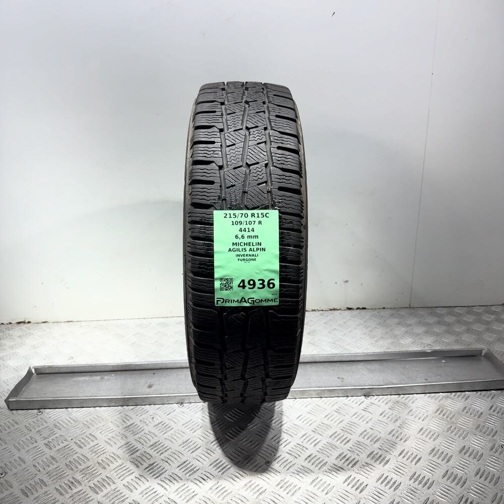 Gomma usata MICHELIN Agilis Alpin 215/70 R15C 109/107R | Prima Gomme Gomma usata MICHELIN Agilis Alpin 215/70 R15C 109/107R