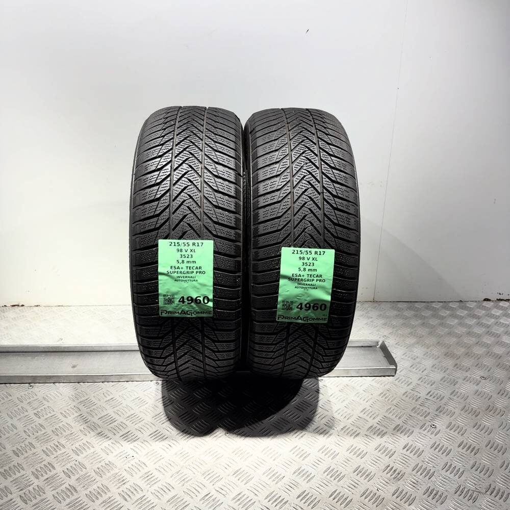 Gomme usate ESA+ TECAR Supergrip Pro 215/55 R17 98V | Prima Gomme Gomme usate ESA+ TECAR Supergrip Pro 215/55 R17 98V