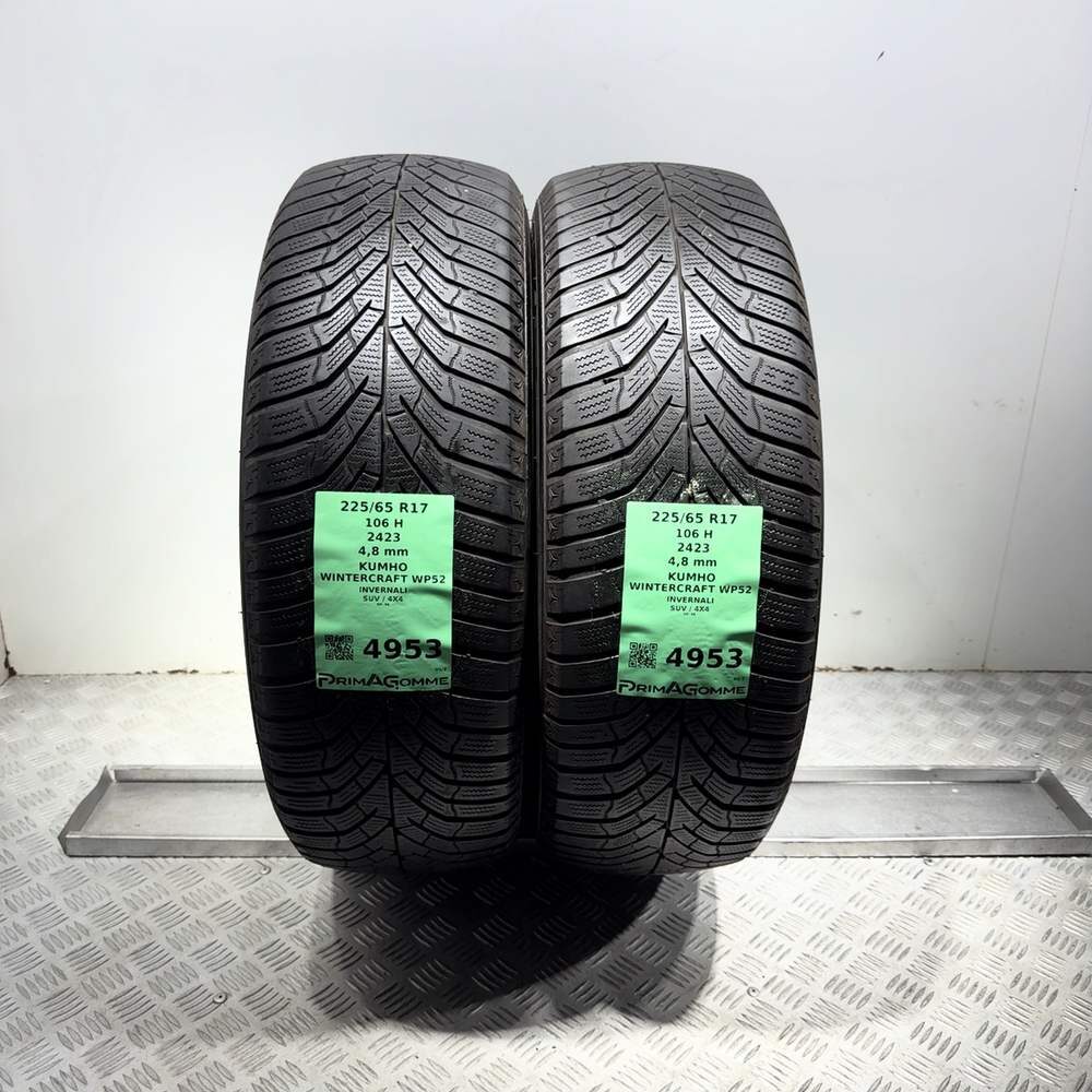 Gomme usate Kumho Wintercraft WP52 225/65 R17 106H | Prima Gomme Gomme usate Kumho Wintercraft WP52 225/65 R17 106H