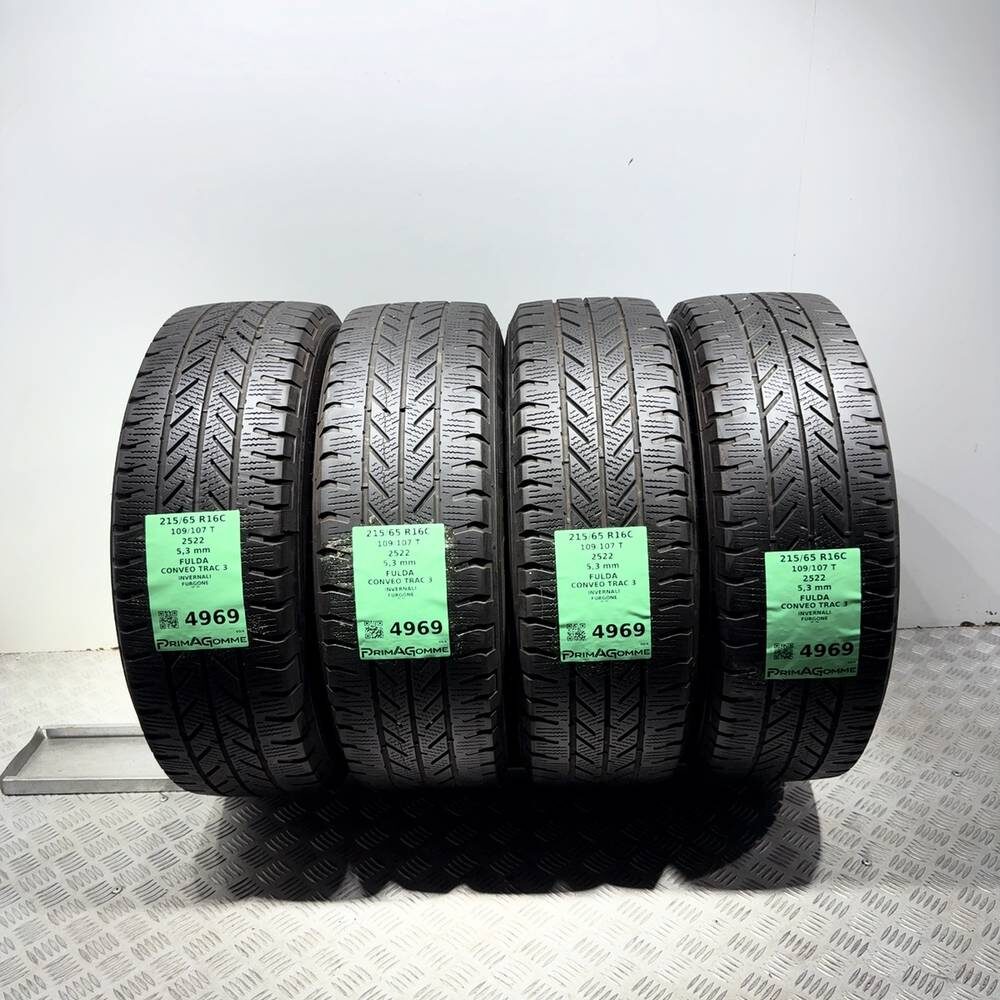 Gomme usate FULDA Conveo Trac 3 215/65 R16C 109/107T | Prima Gomme Gomme usate FULDA Conveo Trac 3 215/65 R16C 109/107T