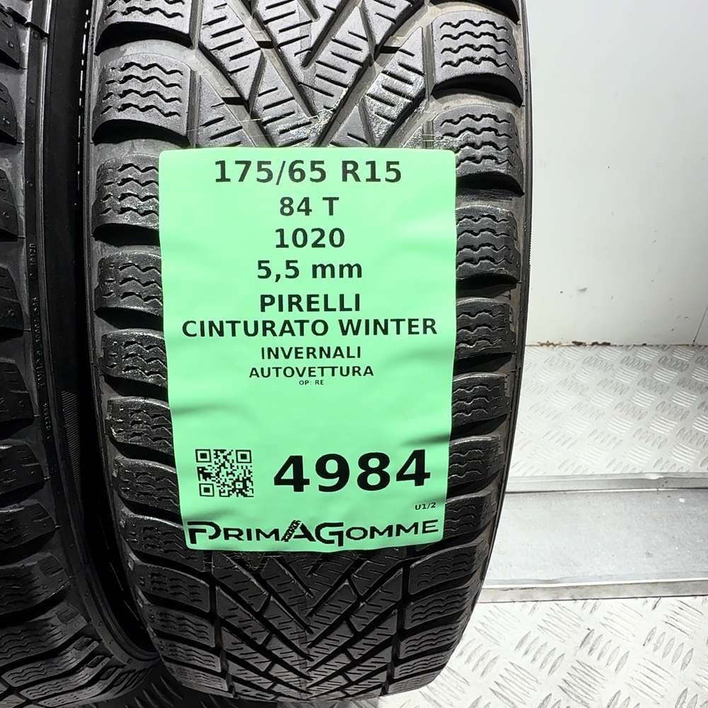 Gomme usate PIRELLI Cinturato Winter 175/65 R15 84T – foto 03 | Prima Gomme PIRELLI Cinturato Winter 175/65 R15 84T, dettaglio fotografico 3