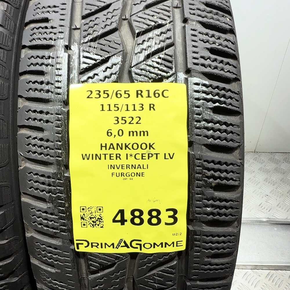 Gomme Usate 235 65 R16C 115/113R Hankook Winter I*Cept LV 86% Invernali | Gomme Usate | PrimaGomme.it HANKOOK Winter I*Cept LV 235/65 R16C 115/113R, dettaglio fotografico 3