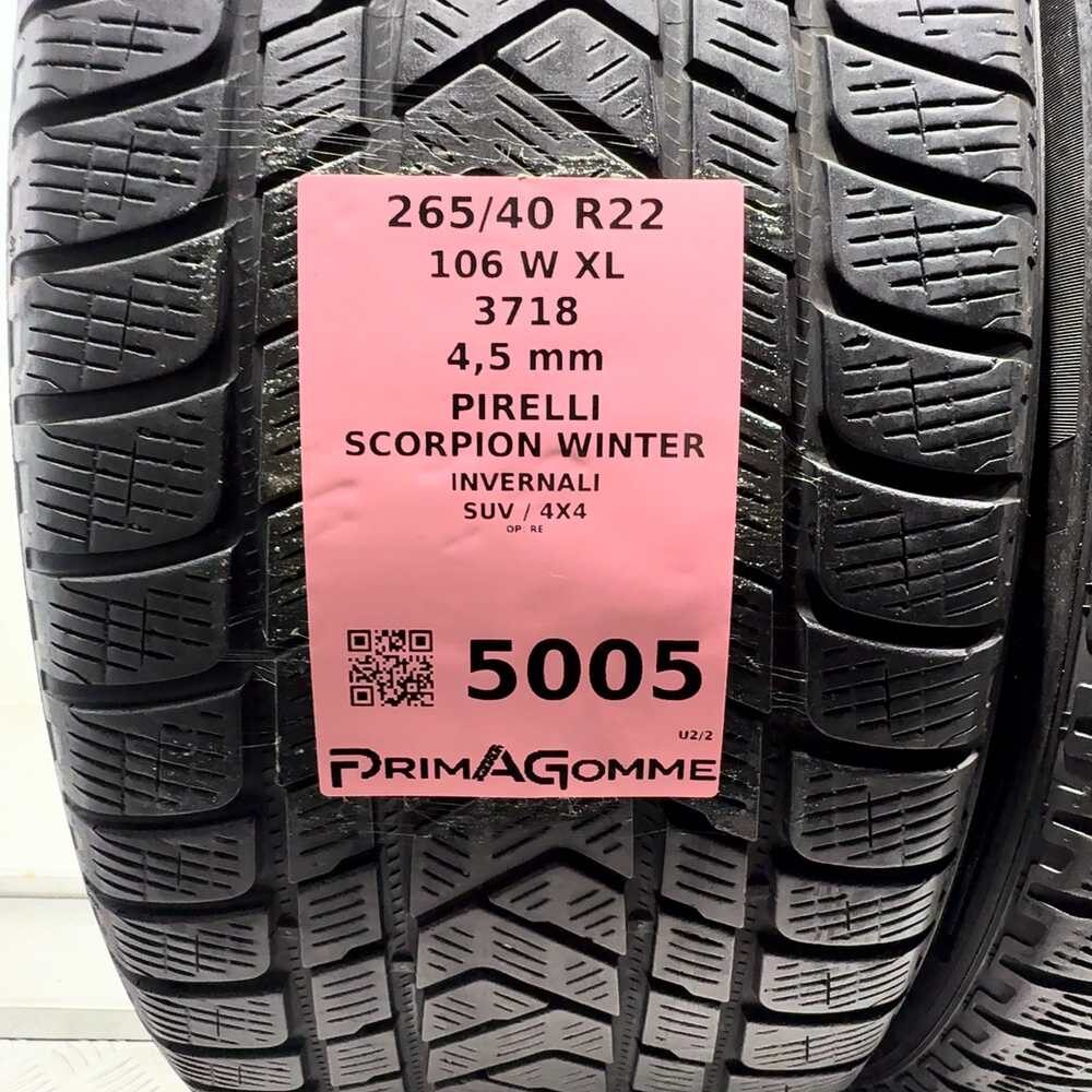 Gomme usate PIRELLI Scorpion Winter 265/40 R22 106W: fino a 270 km/h – foto 03 | Prima Gomme PIRELLI Scorpion Winter 265/40 R22 106W: fino a 270 km/h, dettaglio fotografico 3