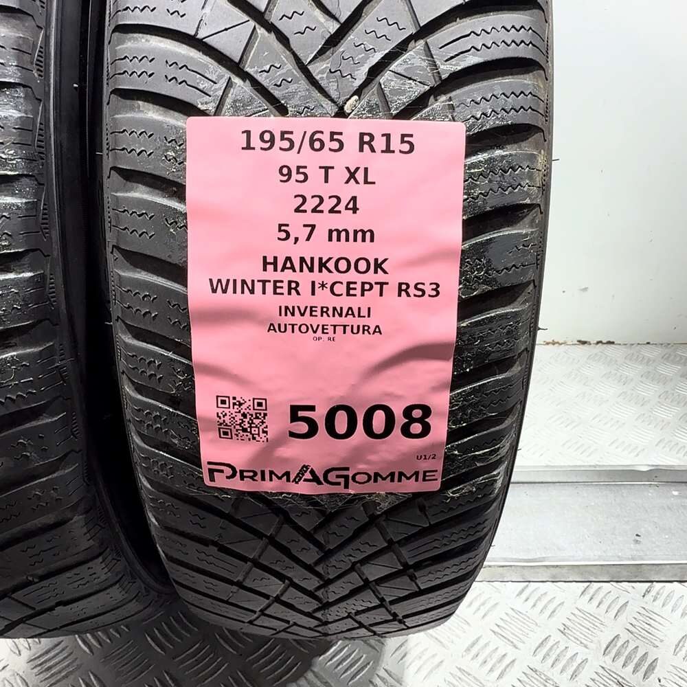 Gomme usate HANKOOK Winter I*Cept RS3 195/65 R15 95T – foto 03 | Prima Gomme HANKOOK Winter I*Cept RS3 195/65 R15 95T, dettaglio fotografico 3
