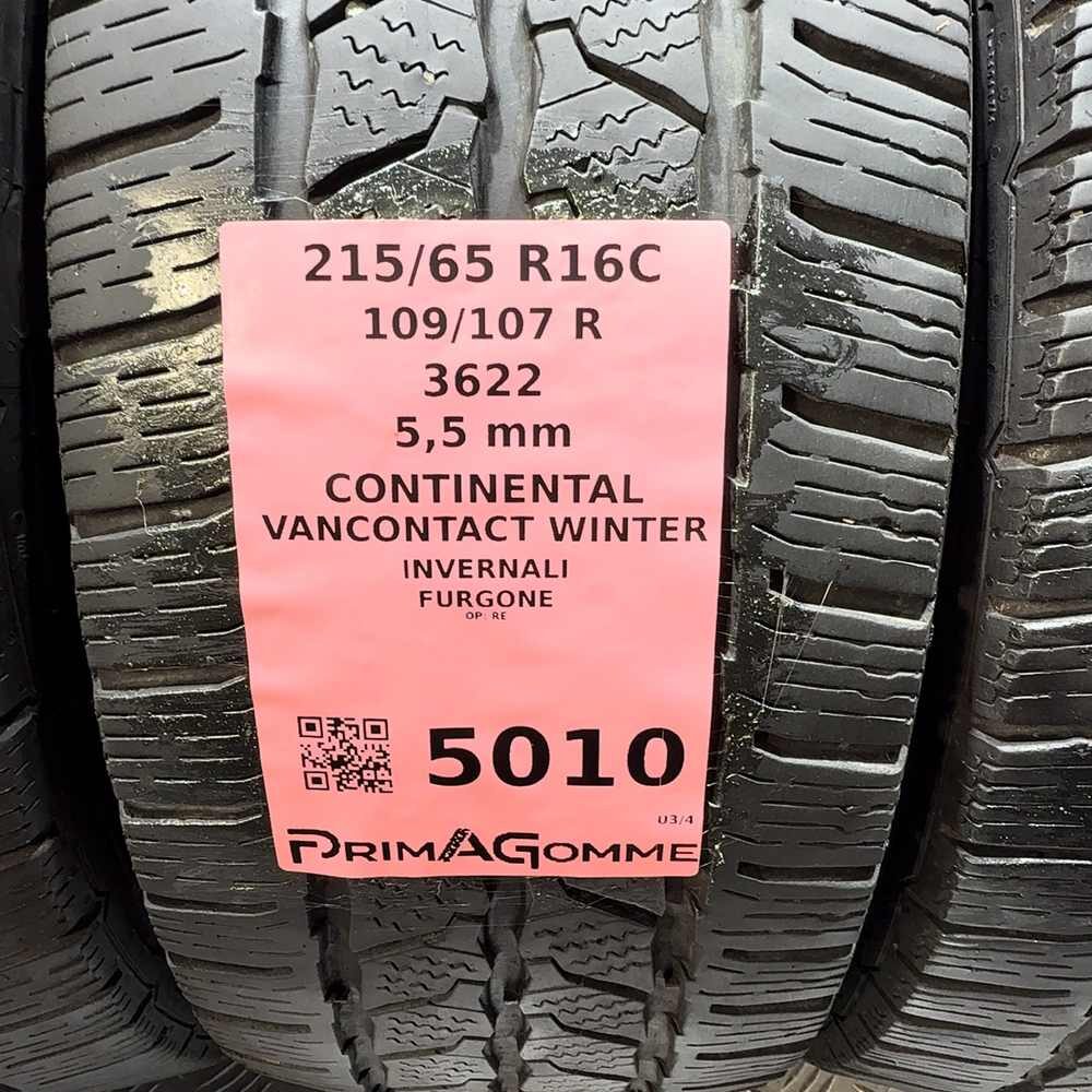 Gomme usate CONTINENTAL VanContact Winter 215/65 R16C 109/107R – foto 03 | Prima Gomme CONTINENTAL VanContact Winter 215/65 R16C 109/107R, dettaglio fotografico 3
