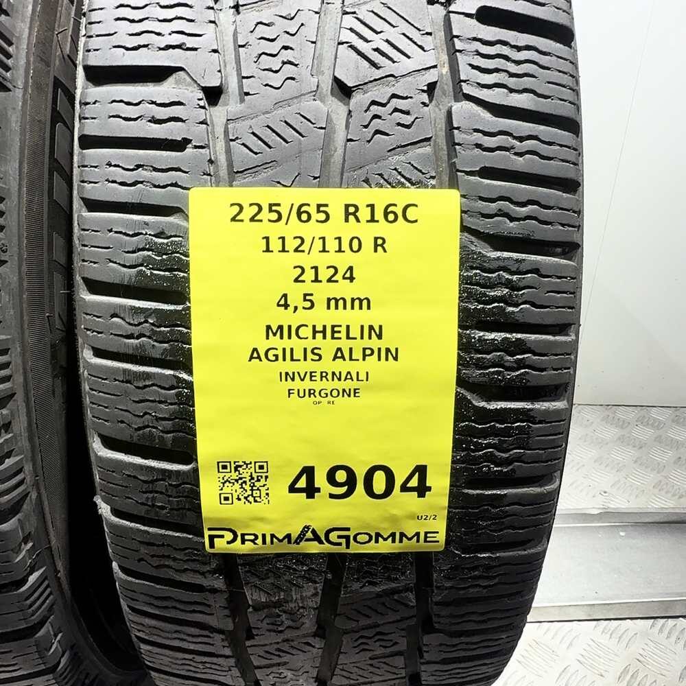 Gomme Usate 225 65 R16C 112/110R Michelin Agilis Alpin Invernali | Gomme Usate | PrimaGomme.it MICHELIN Agilis Alpin 225/65 R16C 112/110R, dettaglio fotografico 3