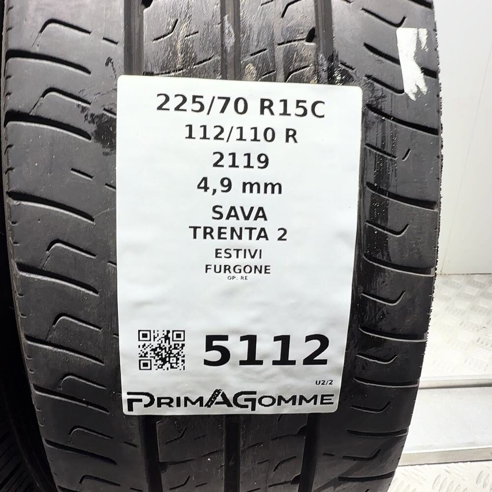 Gomme usate SAVA TRENTA 2 225/70 R15C 112/110R – foto 03 | Prima Gomme SAVA TRENTA 2 225/70 R15C 112/110R, dettaglio fotografico 3