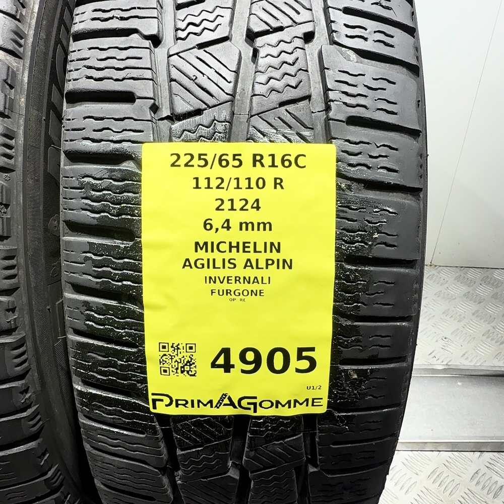 Gomme Usate 225 65 R16C 112/110R Michelin Agilis Alpin 91% Invernali | Gomme Usate | PrimaGomme.it MICHELIN Agilis Alpin 225/65 R16C 112/110R, dettaglio fotografico 3