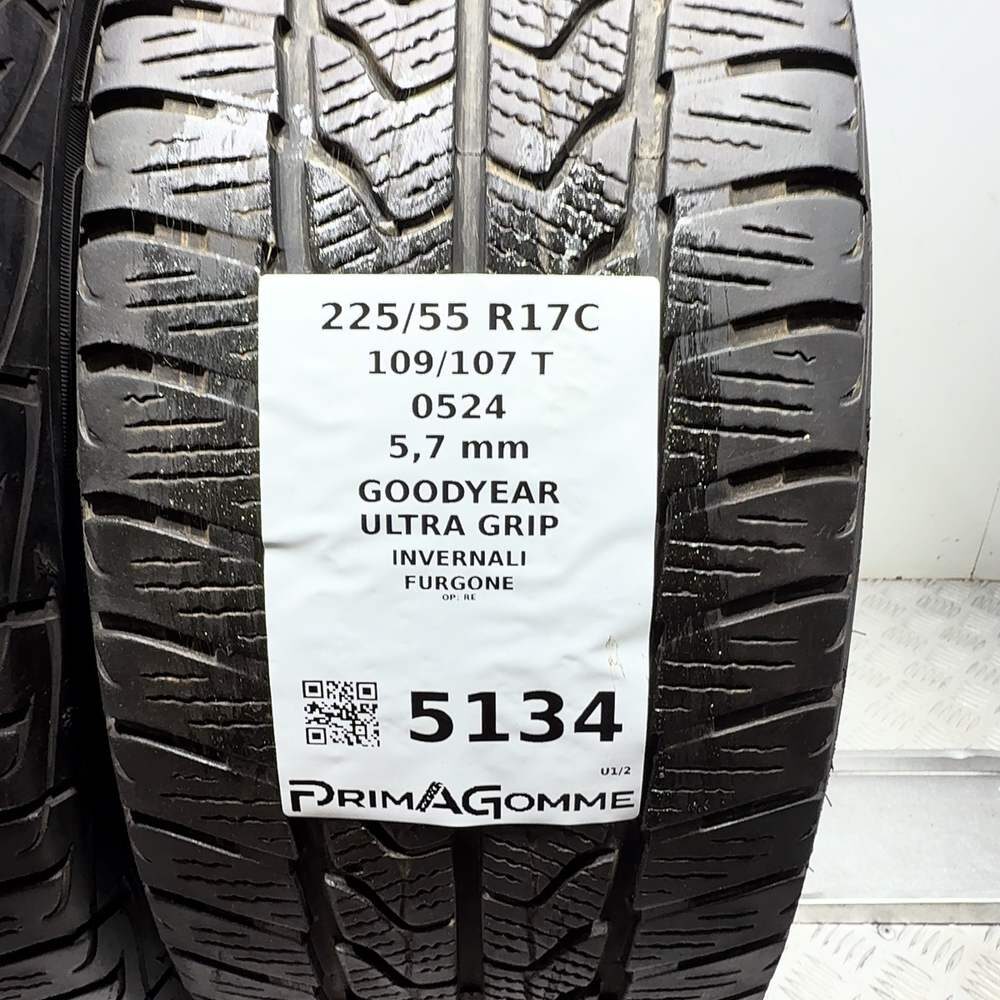 Gomme usate GOODYEAR ULTRA GRIP 225/55 R17C 109/107T – foto 03 | Prima Gomme GOODYEAR ULTRA GRIP 225/55 R17C 109/107T, dettaglio fotografico 3