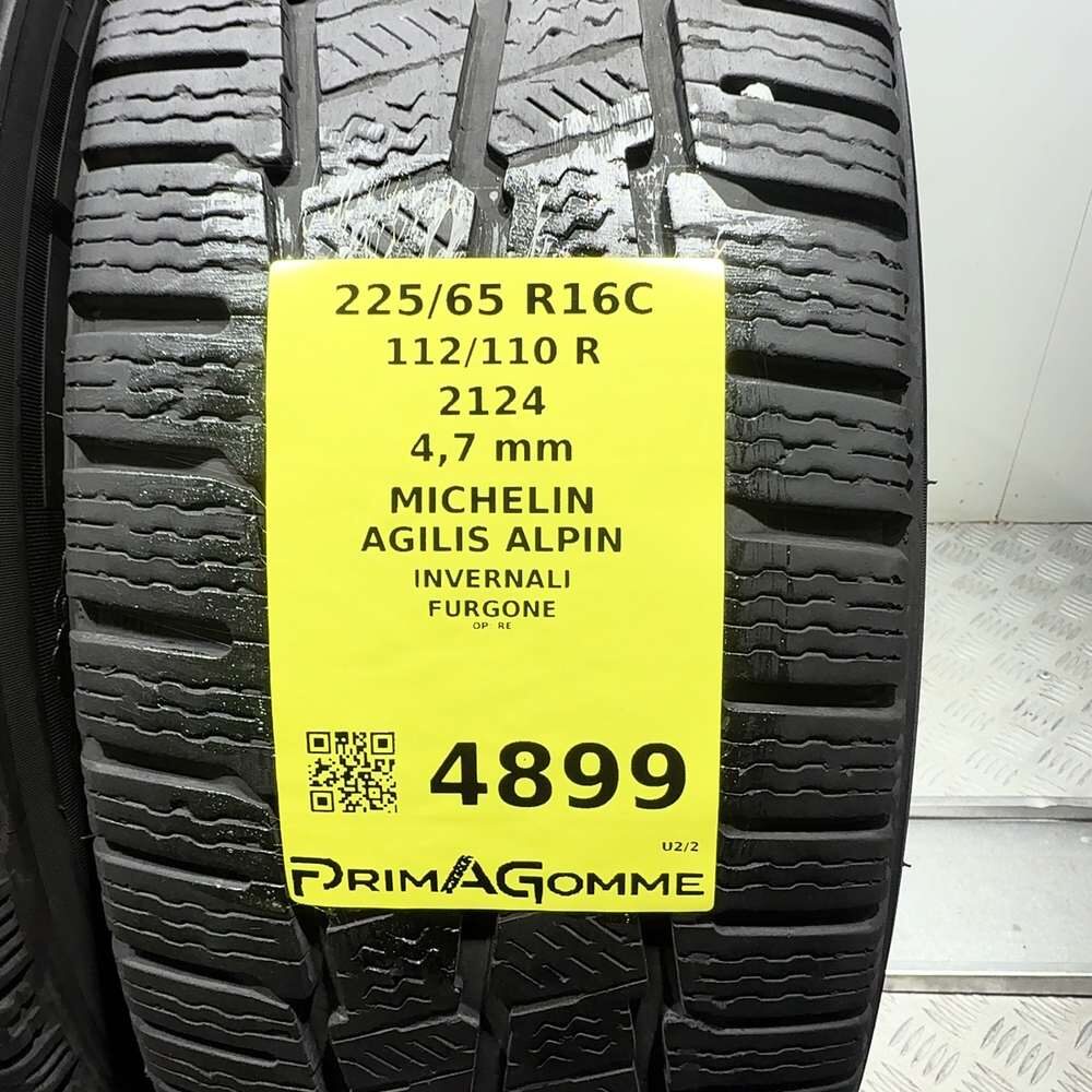 Gomme Usate 225 65 R16C 112/110R Michelin Agilis Alpin Invernali | Gomme Usate | PrimaGomme.it MICHELIN Agilis Alpin 225/65 R16C 112/110R, dettaglio fotografico 3