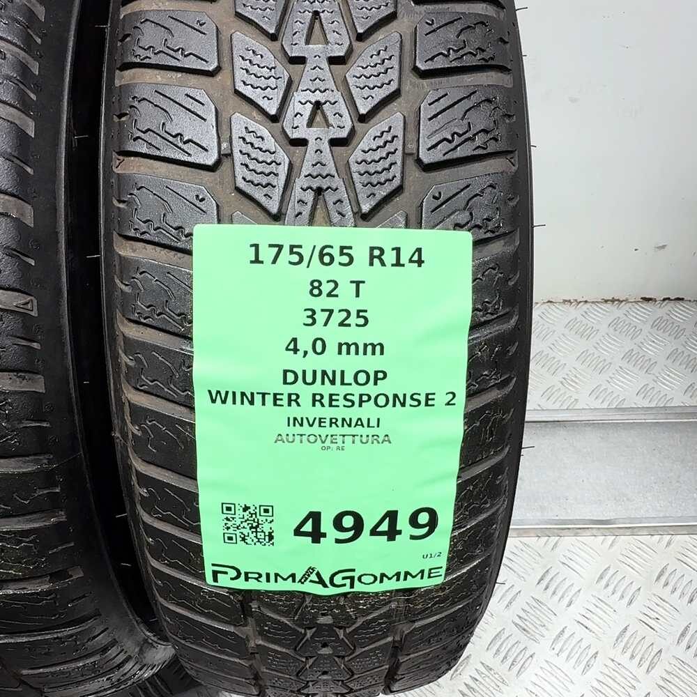 Gomme usate DUNLOP Winter Response 2 175/65 R14 82T – foto 03 | Prima Gomme DUNLOP Winter Response 2 175/65 R14 82T, dettaglio fotografico 3