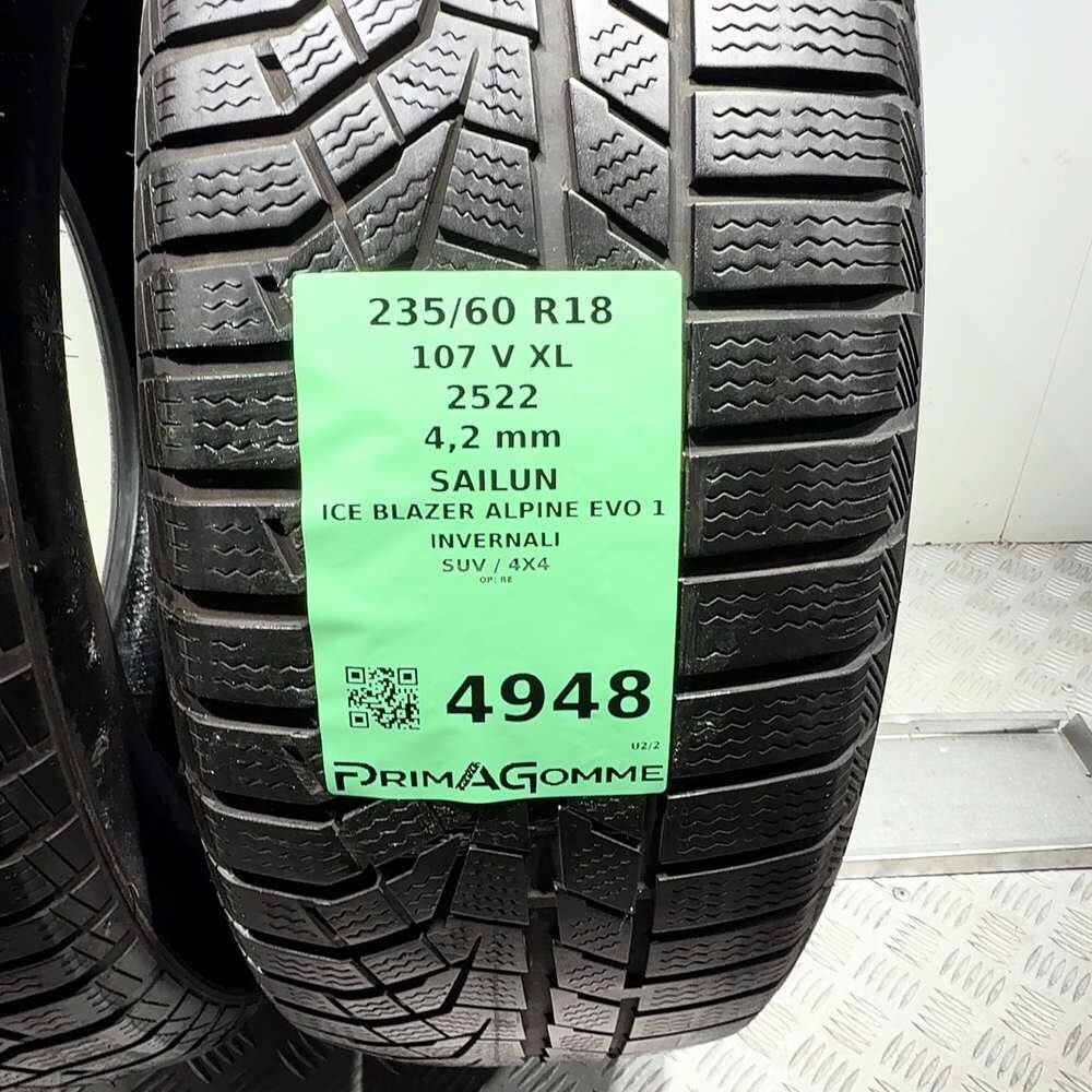 Gomme usate SAILUN Ice Blazer Alpine Evo 1 235/60 R18 107V – foto 03 | Prima Gomme SAILUN Ice Blazer Alpine Evo 1 235/60 R18 107V, dettaglio fotografico 3