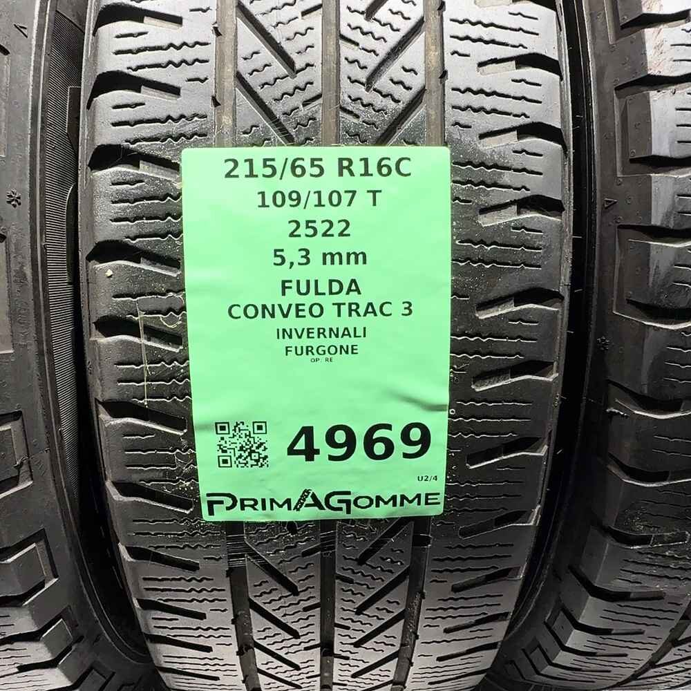 Gomme usate FULDA Conveo Trac 3 215/65 R16C 109/107T – foto 03 | Prima Gomme FULDA Conveo Trac 3 215/65 R16C 109/107T, dettaglio fotografico 3