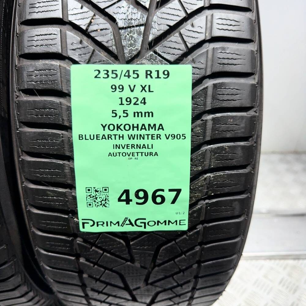 Gomme usate YOKOHAMA BluEarth Winter V905 235/45 R19 99V – foto 03 | Prima Gomme YOKOHAMA BluEarth Winter V905 235/45 R19 99V, dettaglio fotografico 3