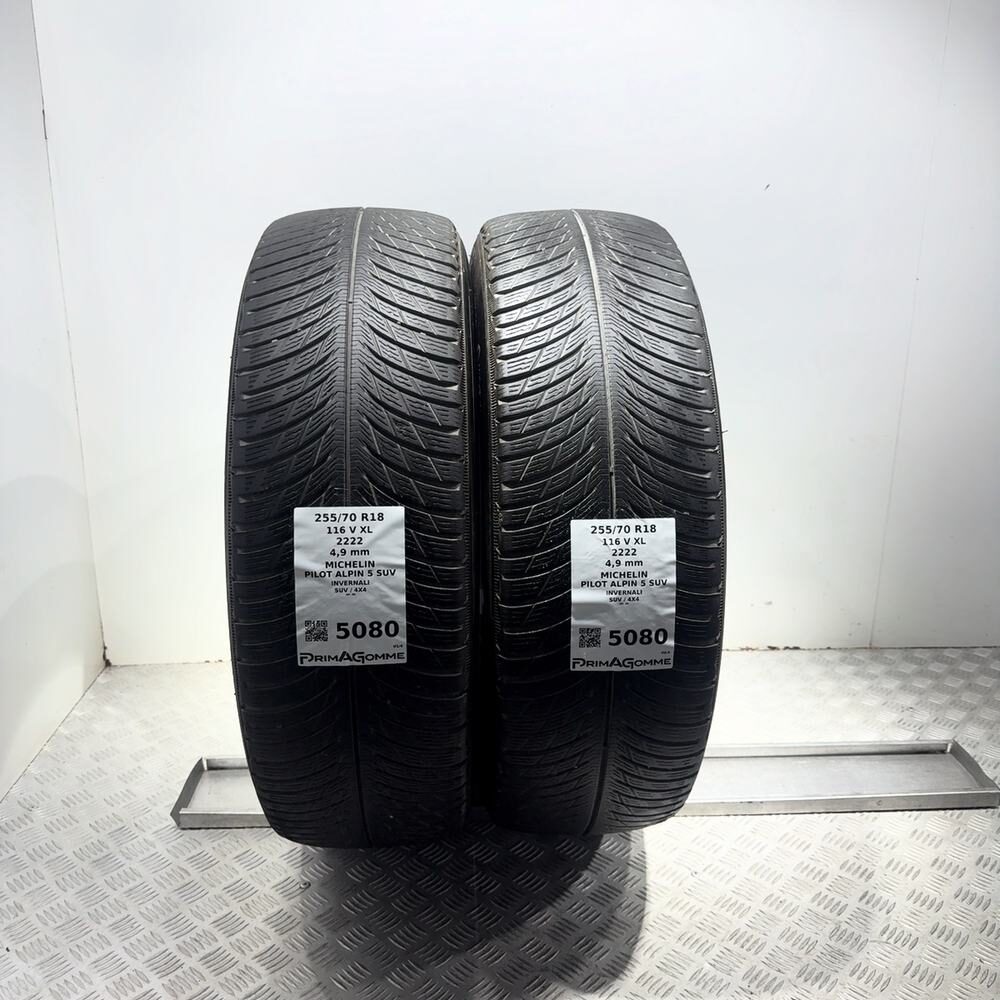 Gomme usate MICHELIN Pilot Alpin 5 SUV 255/70 R18 116V – foto 04 | Prima Gomme MICHELIN Pilot Alpin 5 SUV 255/70 R18 116V, dettaglio fotografico 4