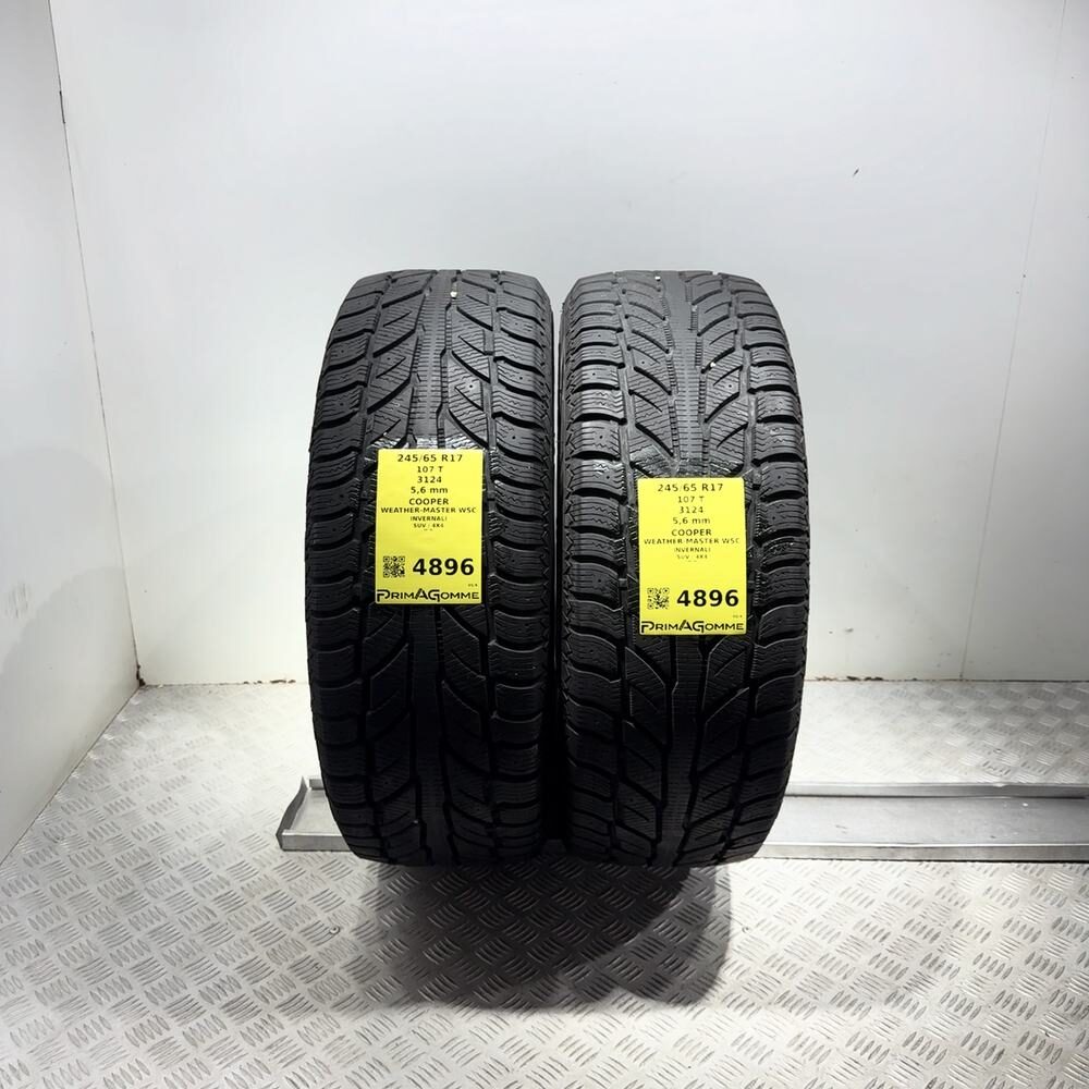 Gomme Usate 245 65 R17 107T Cooper Weather-Master Wsc 80% Invernali | Gomme Usate | PrimaGomme.it COOPER Weather-Master WSC 245/65 R17 107T, dettaglio fotografico 4