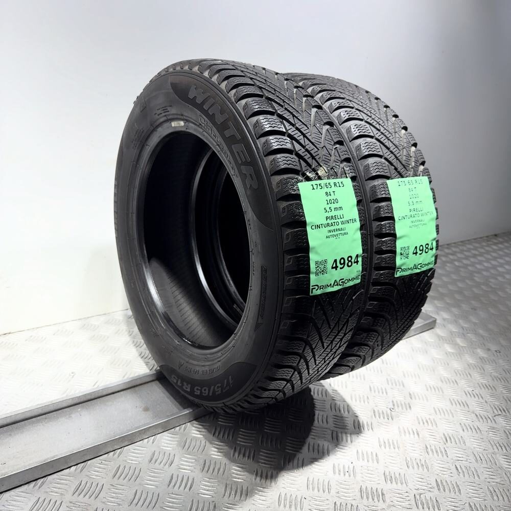 Gomme usate PIRELLI Cinturato Winter 175/65 R15 84T – foto 05 | Prima Gomme PIRELLI Cinturato Winter 175/65 R15 84T, dettaglio fotografico 5