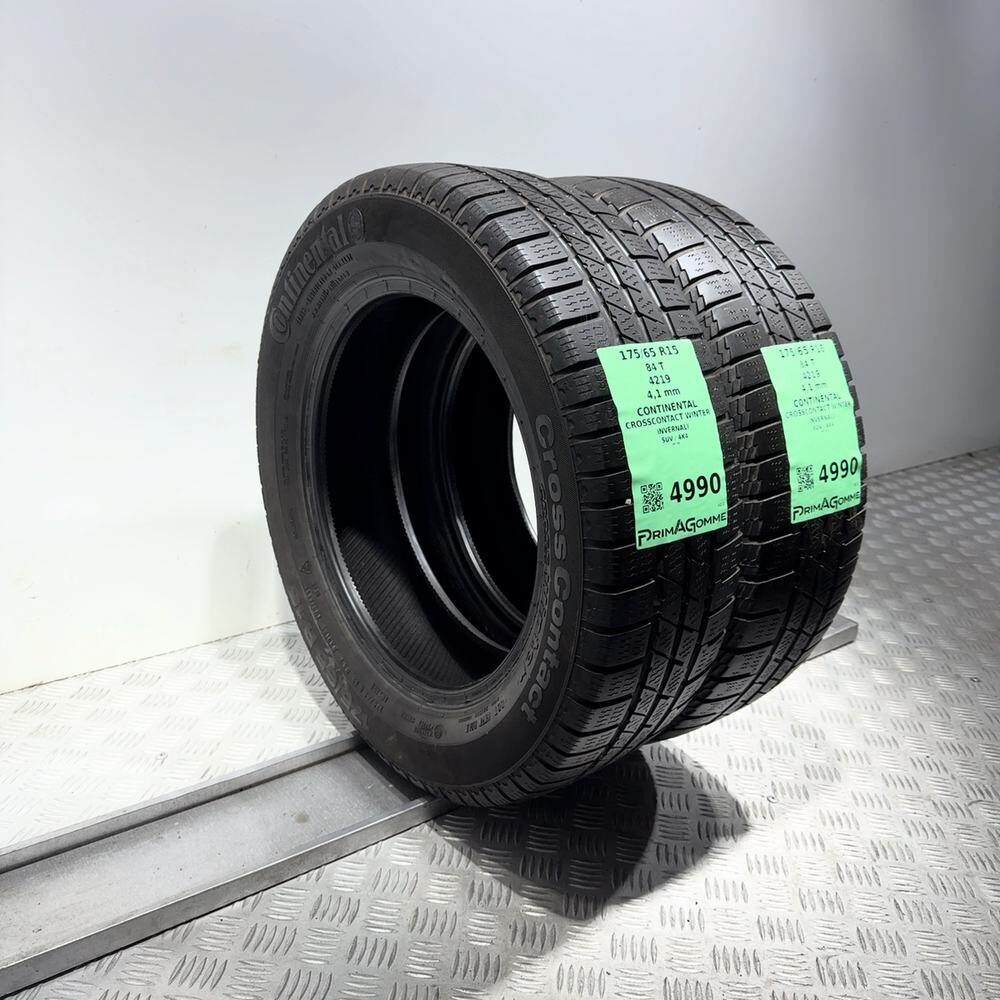 Gomme usate CONTINENTAL Crosscontact Winter 175/65 R15 84T – foto 05 | Prima Gomme CONTINENTAL Crosscontact Winter 175/65 R15 84T, dettaglio fotografico 5