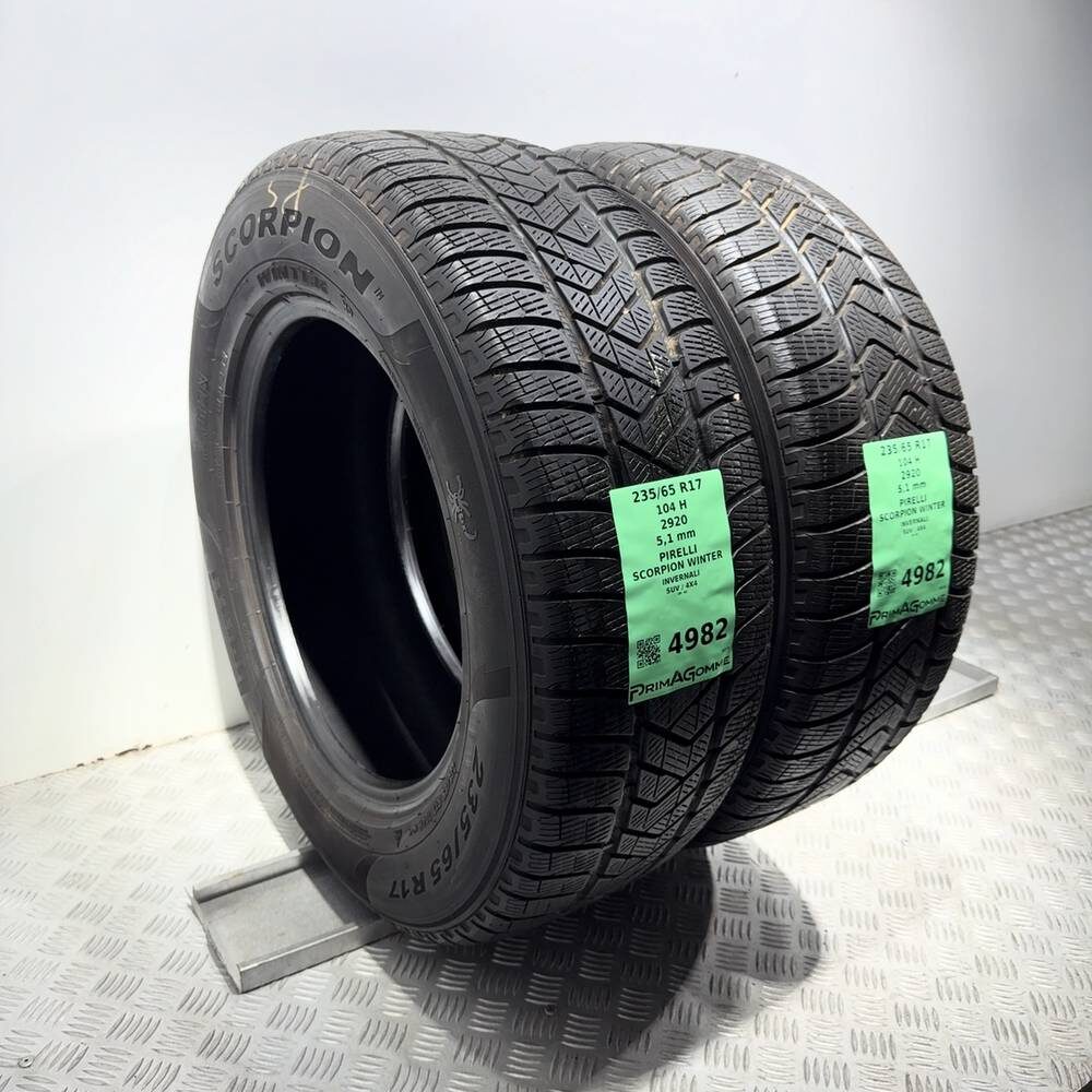 Gomme usate PIRELLI Scorpion Winter 235/65 R17 104H – foto 05 | Prima Gomme PIRELLI Scorpion Winter 235/65 R17 104H, dettaglio fotografico 5