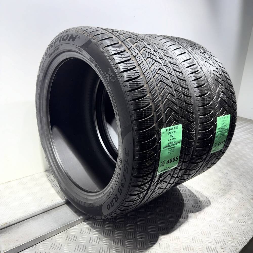 Gomme usate PIRELLI Scorpion Winter 315/35 R20 110V – foto 05 | Prima Gomme PIRELLI Scorpion Winter 315/35 R20 110V, dettaglio fotografico 5