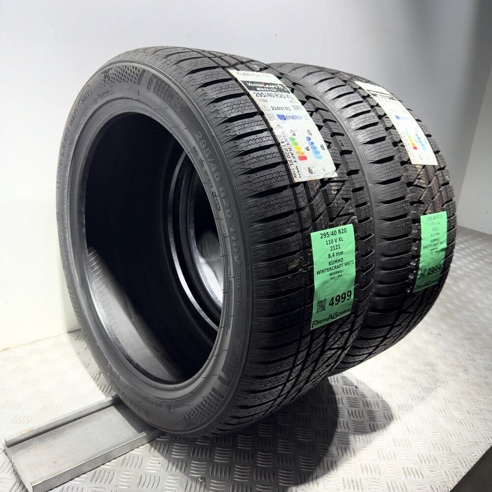 Gomme usate Kumho Wintercraft WS71 295/40 R20 110V – foto 05 | Prima Gomme Kumho Wintercraft WS71 295/40 R20 110V, dettaglio fotografico 5
