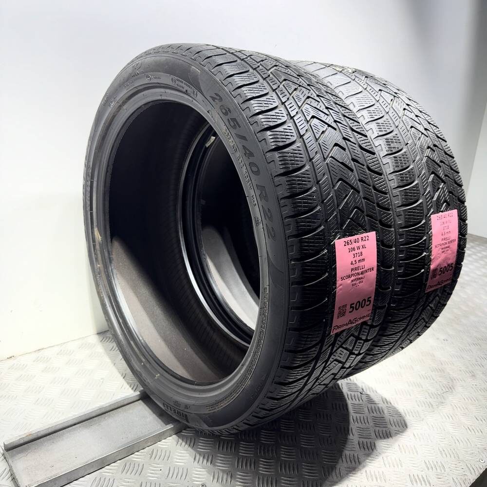 Gomme usate PIRELLI Scorpion Winter 265/40 R22 106W: fino a 270 km/h – foto 05 | Prima Gomme PIRELLI Scorpion Winter 265/40 R22 106W: fino a 270 km/h, dettaglio fotografico 5