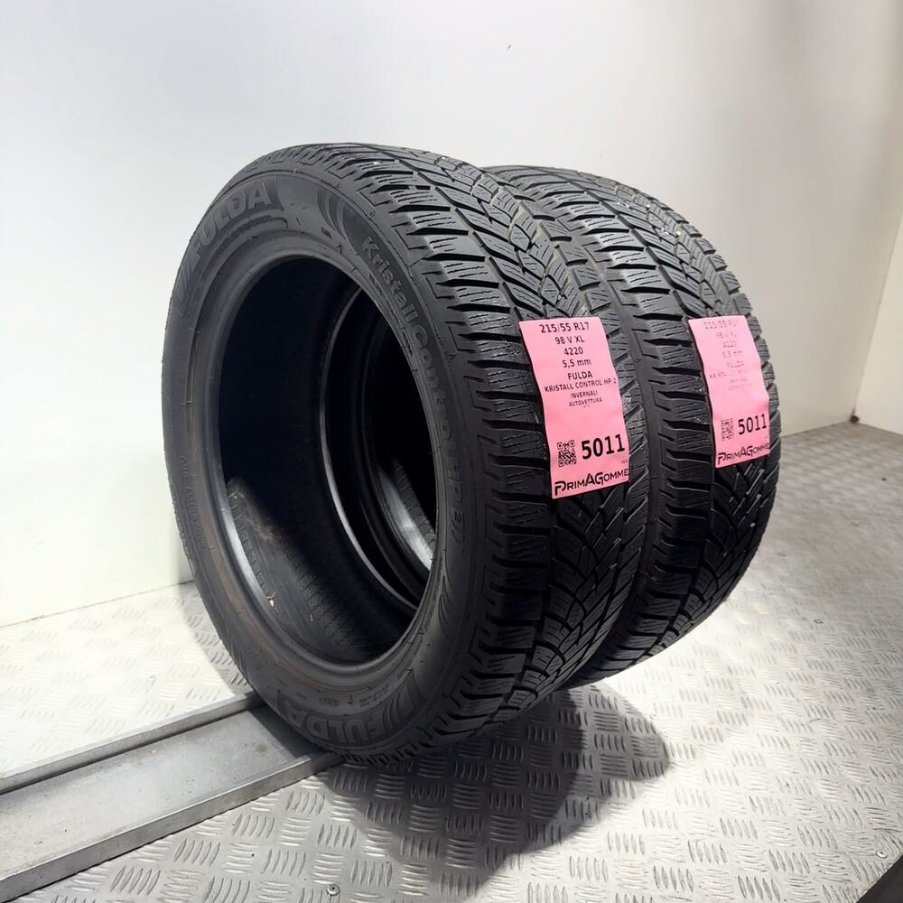 Gomme usate FULDA Kristall Control HP 2 215/55 R17 98V – foto 05 | Prima Gomme FULDA Kristall Control HP 2 215/55 R17 98V, dettaglio fotografico 5