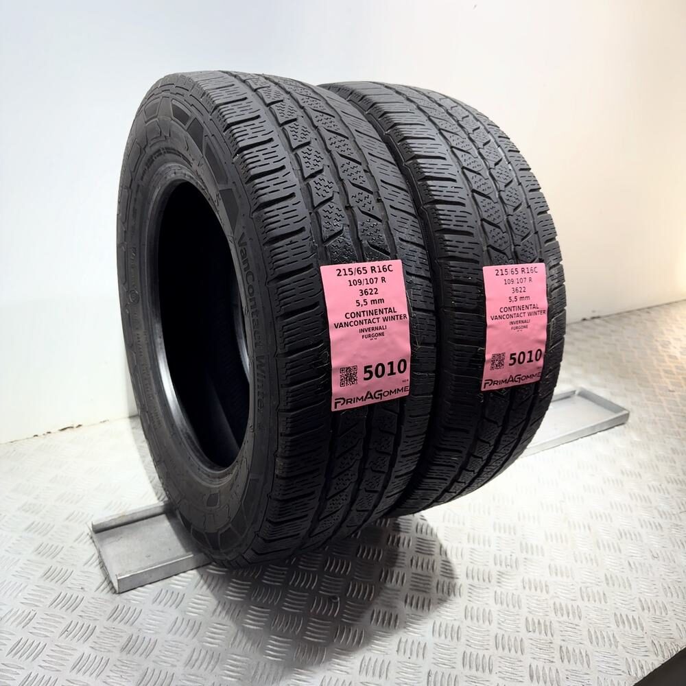 Gomme usate CONTINENTAL VanContact Winter 215/65 R16C 109/107R – foto 05 | Prima Gomme CONTINENTAL VanContact Winter 215/65 R16C 109/107R, dettaglio fotografico 5
