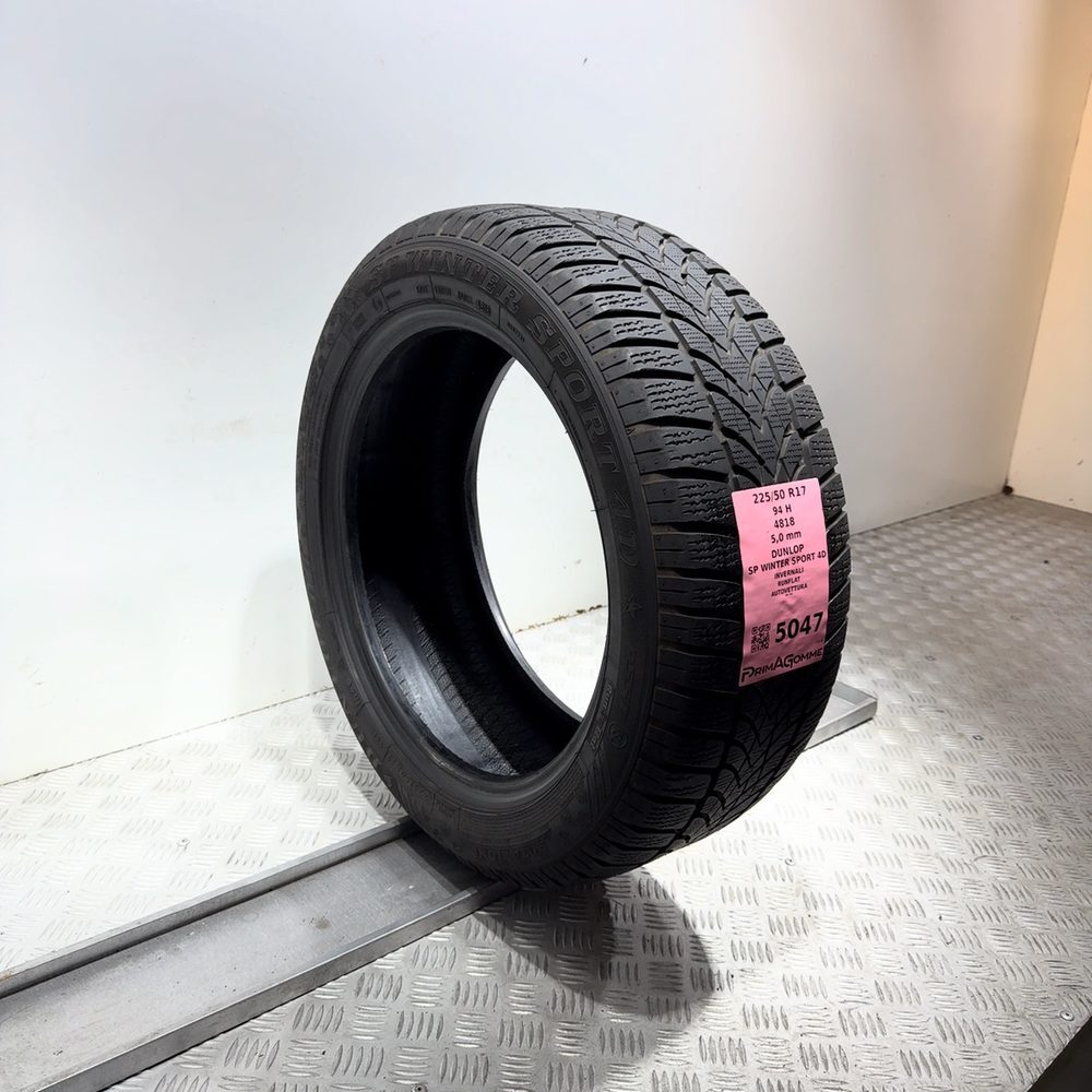 Gomma usata DUNLOP SP Winter Sport 4D 225/50 R17 94H – foto 05 | Prima Gomme DUNLOP SP Winter Sport 4D 225/50 R17 94H, dettaglio fotografico 5